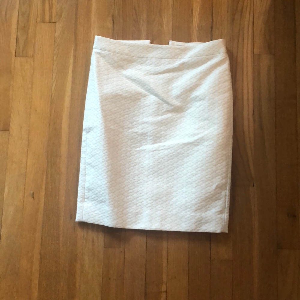 J. Crew White Pencil Skirt - NWT